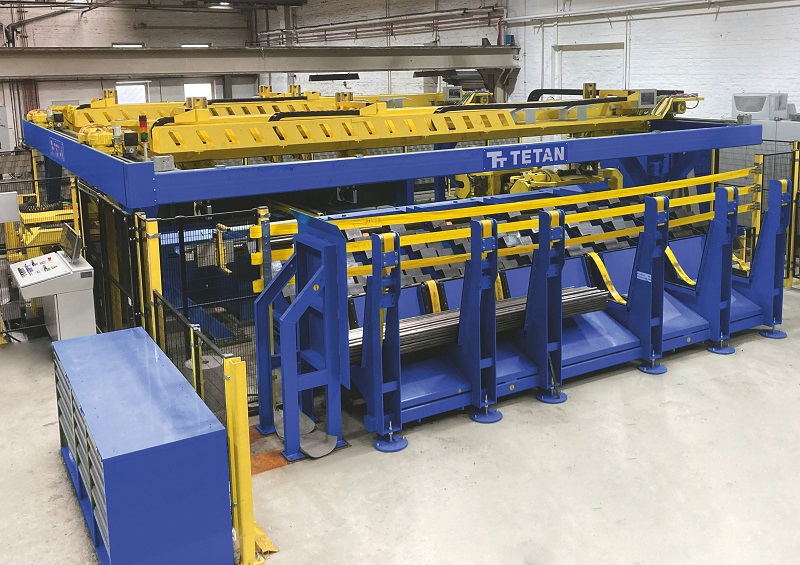 multiple straightening machine