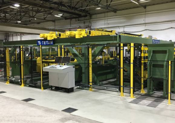 multiple straightening machine